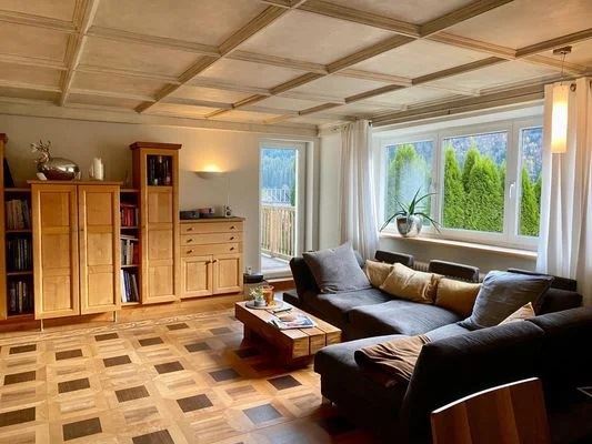 Wohnzimmer - Going am Widen Kaiser Etagenwohnung Austria-Going TOPPREISANGEBOT ETW-Wohnung, 4 ZK, 2 B�der,WC, W-N-fl�che 140 qm, Sonnen & Gartenterrasse mit Gartenanteil & bestes Bergpanorama!